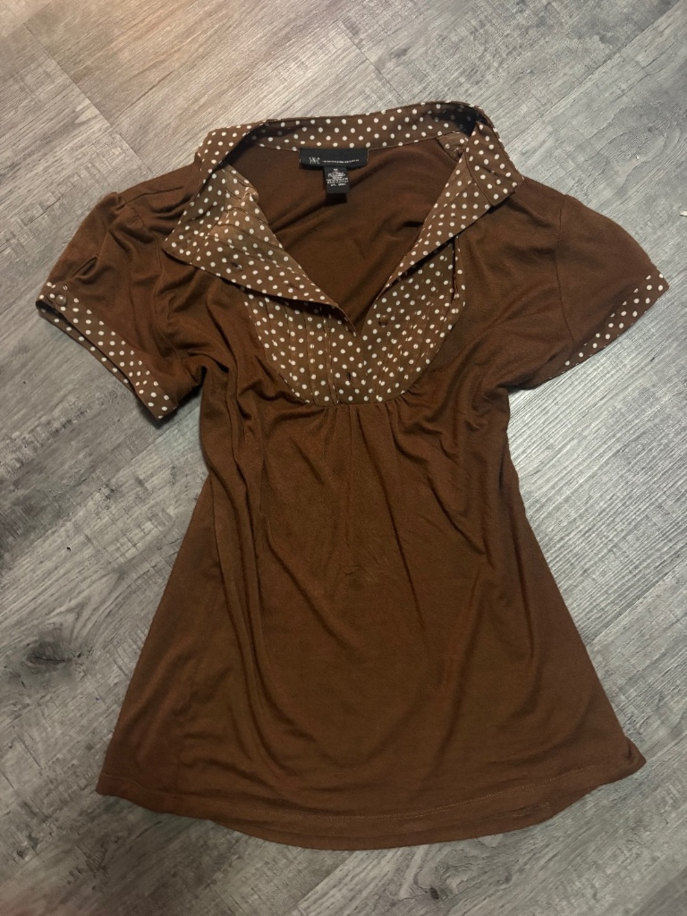 Polka dot cute top